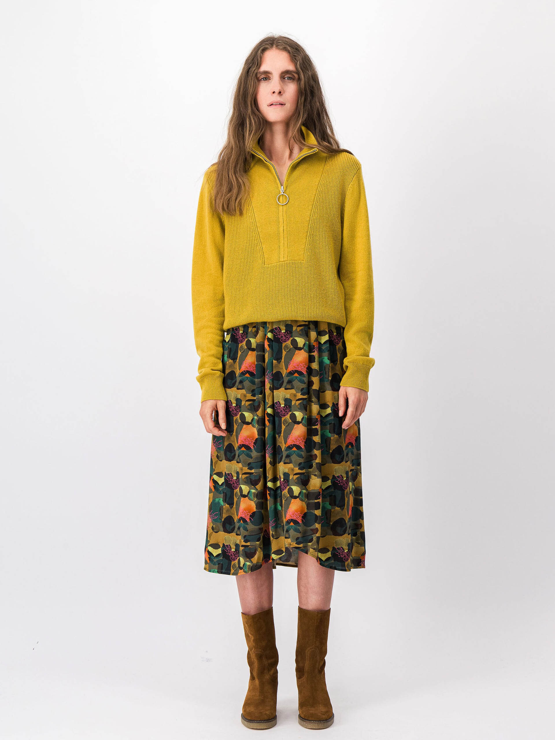 JUPE MILADY  Multicolore , Pr&ecirc;t-&agrave;-porter Bensimon