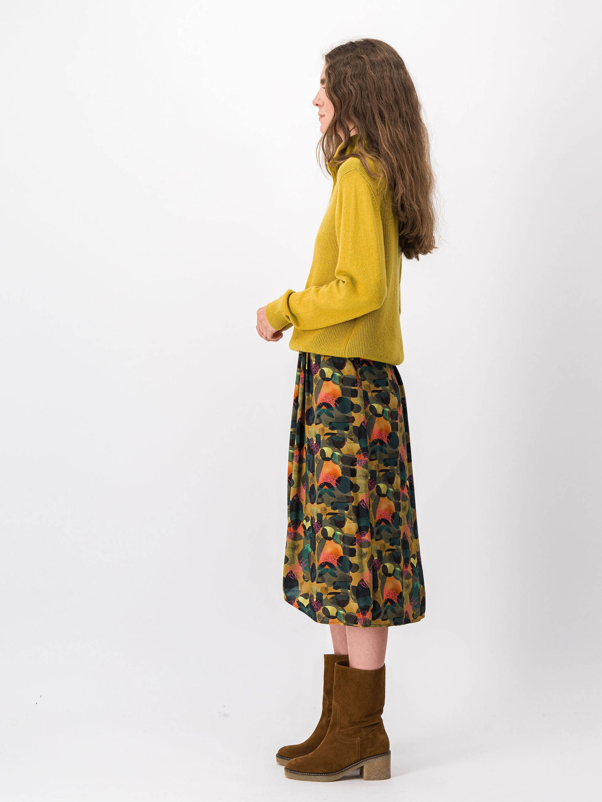 JUPE MILADY  Multicolore , Pr&ecirc;t-&agrave;-porter Bensimon