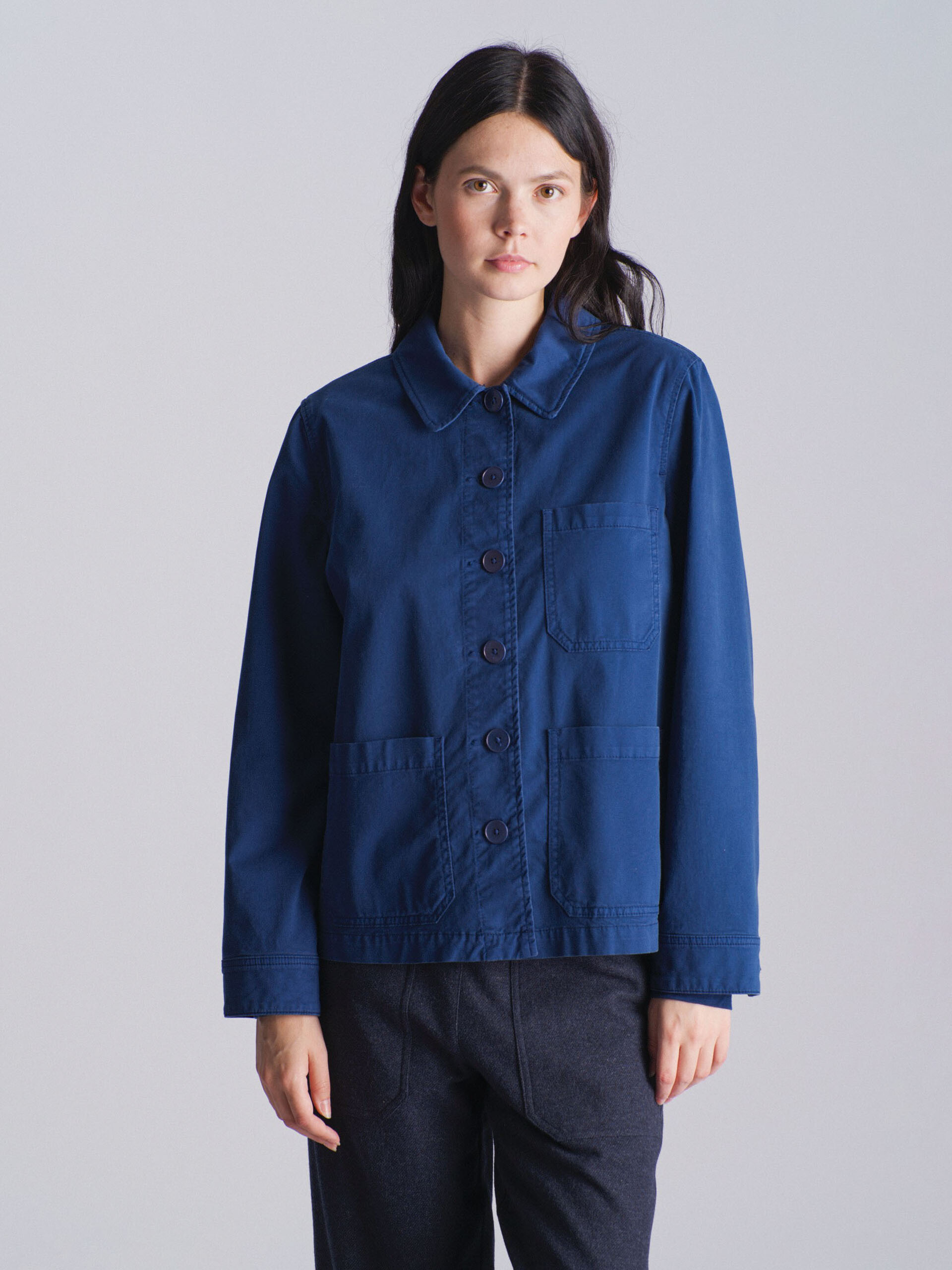 VESTE GOLTA  Encre , Pr&ecirc;t-&agrave;-porter Bensimon