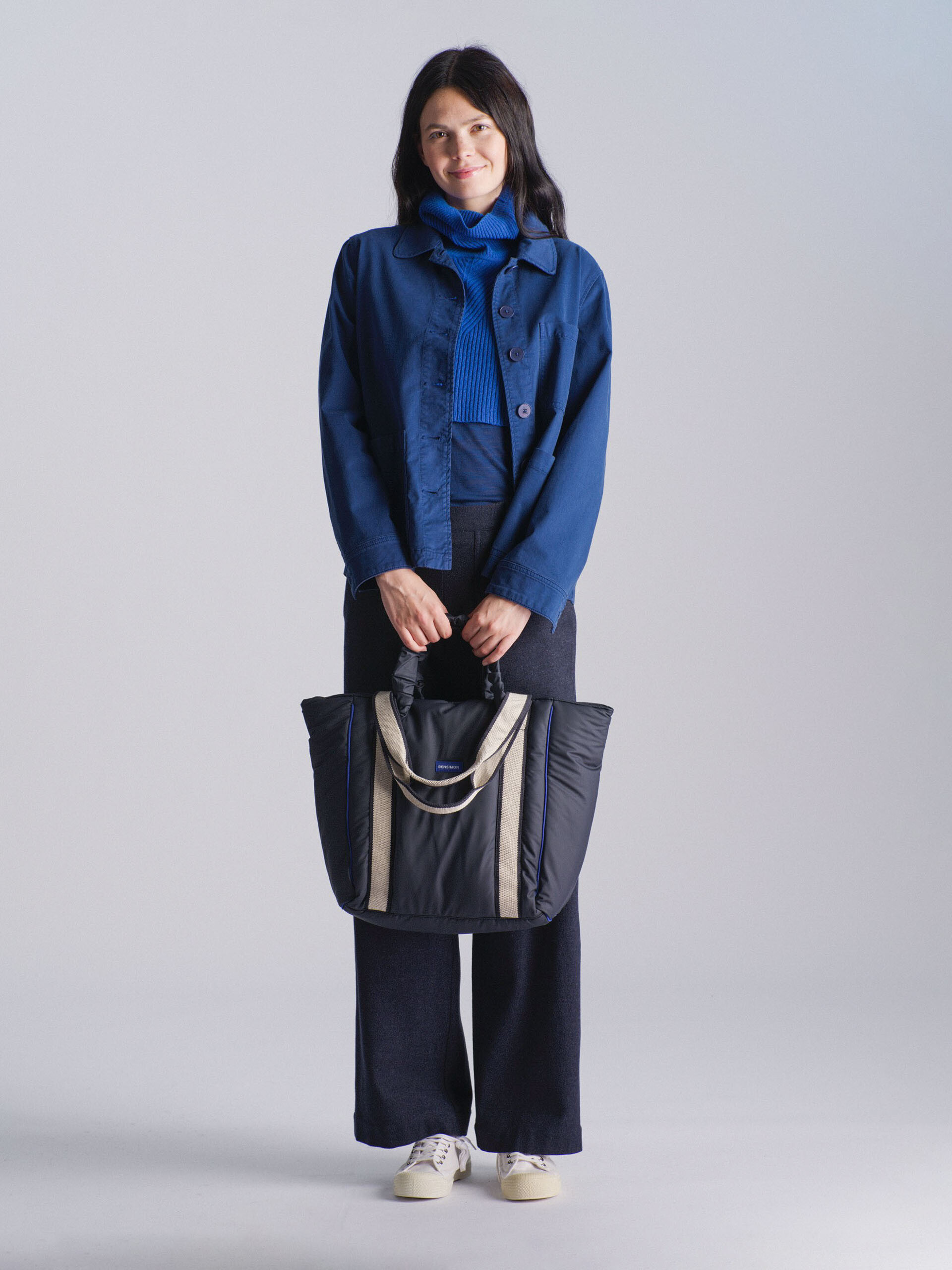 VESTE GOLTA  Encre , Pr&ecirc;t-&agrave;-porter Bensimon