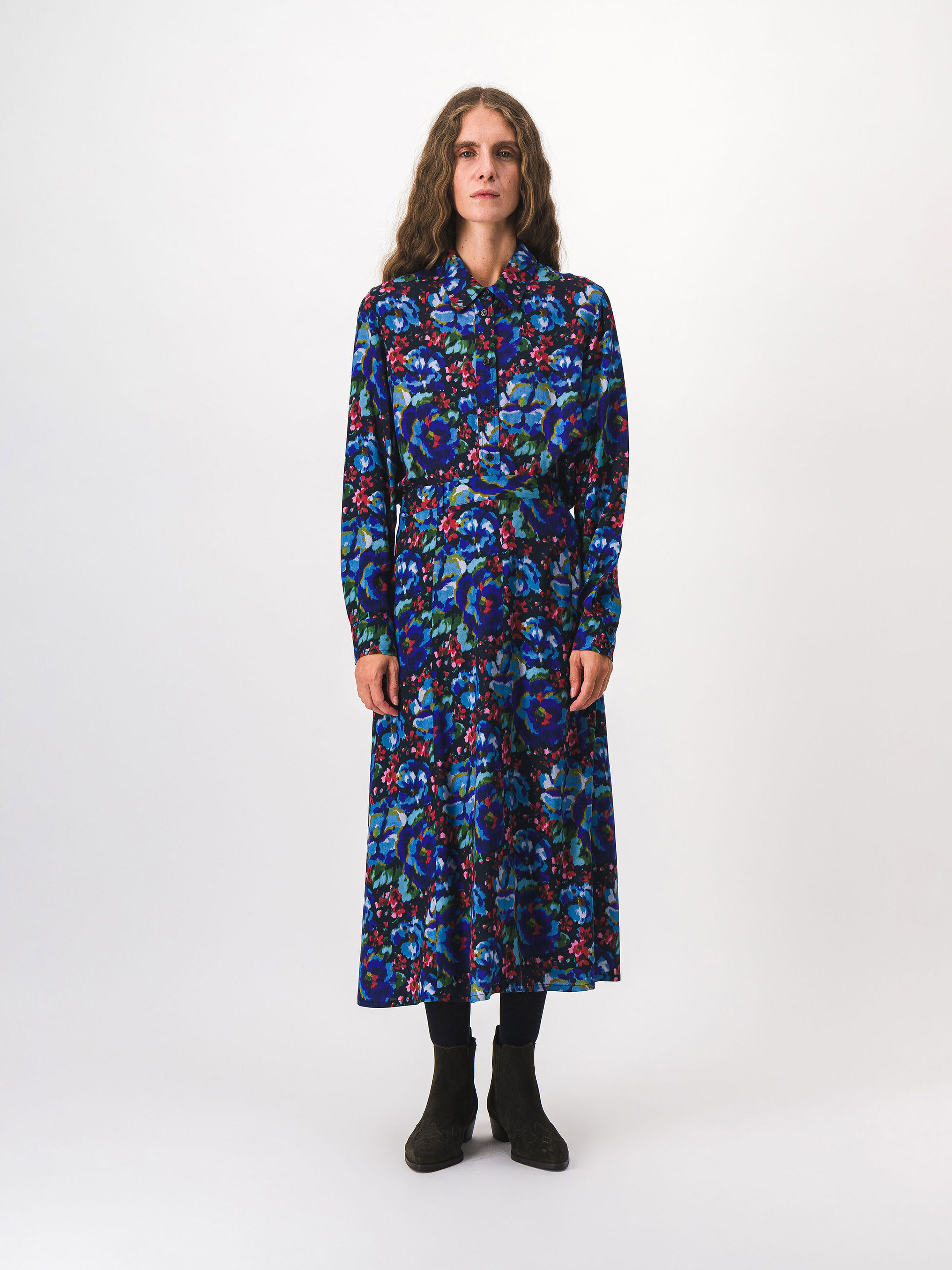 JUPE JANNA  Imprime fleurs , Pr&ecirc;t-&agrave;-porter Bensimon