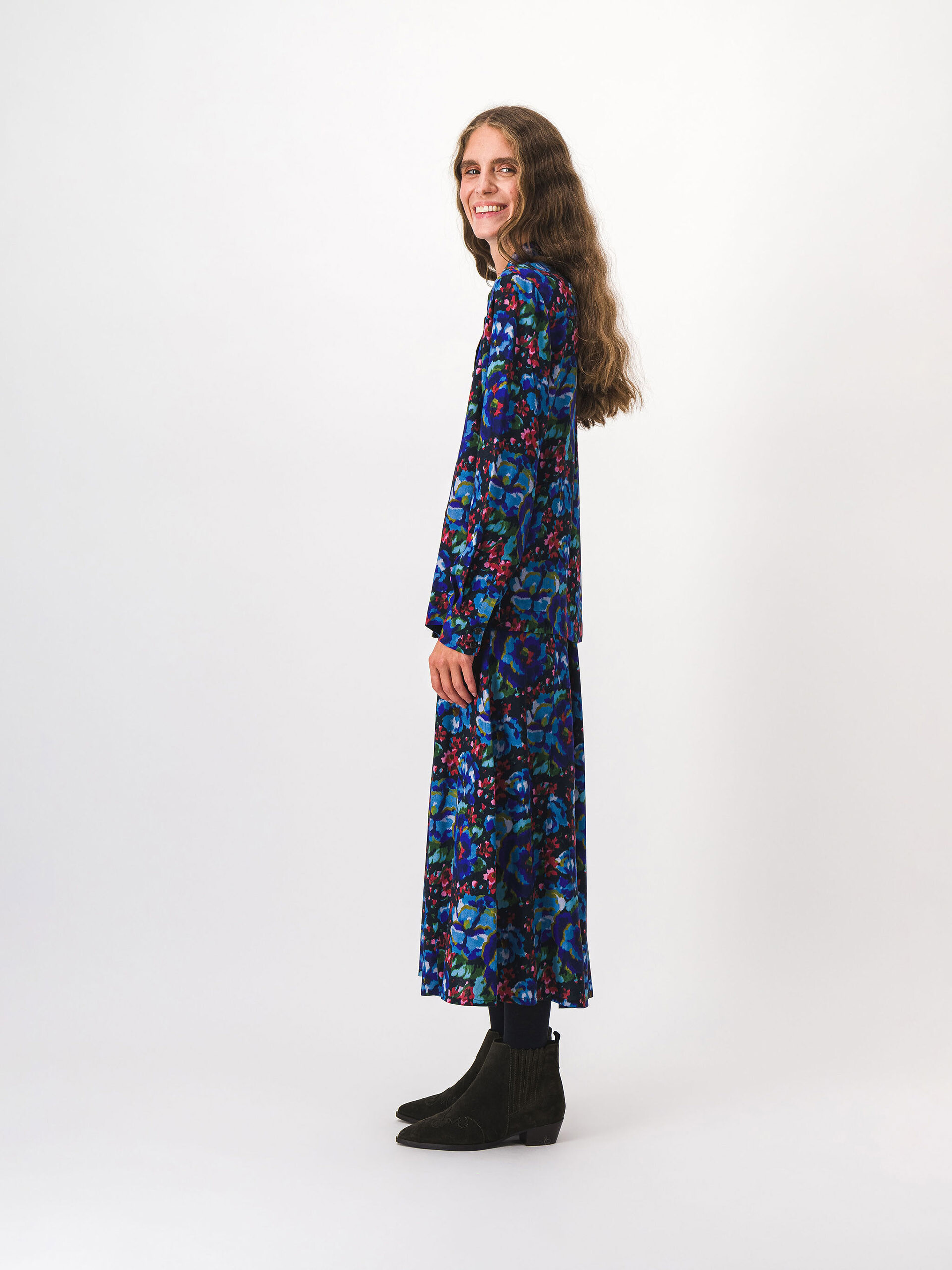 CHEMISE GALICIA  Imprime fleurs , Pr&ecirc;t-&agrave;-porter Bensimon