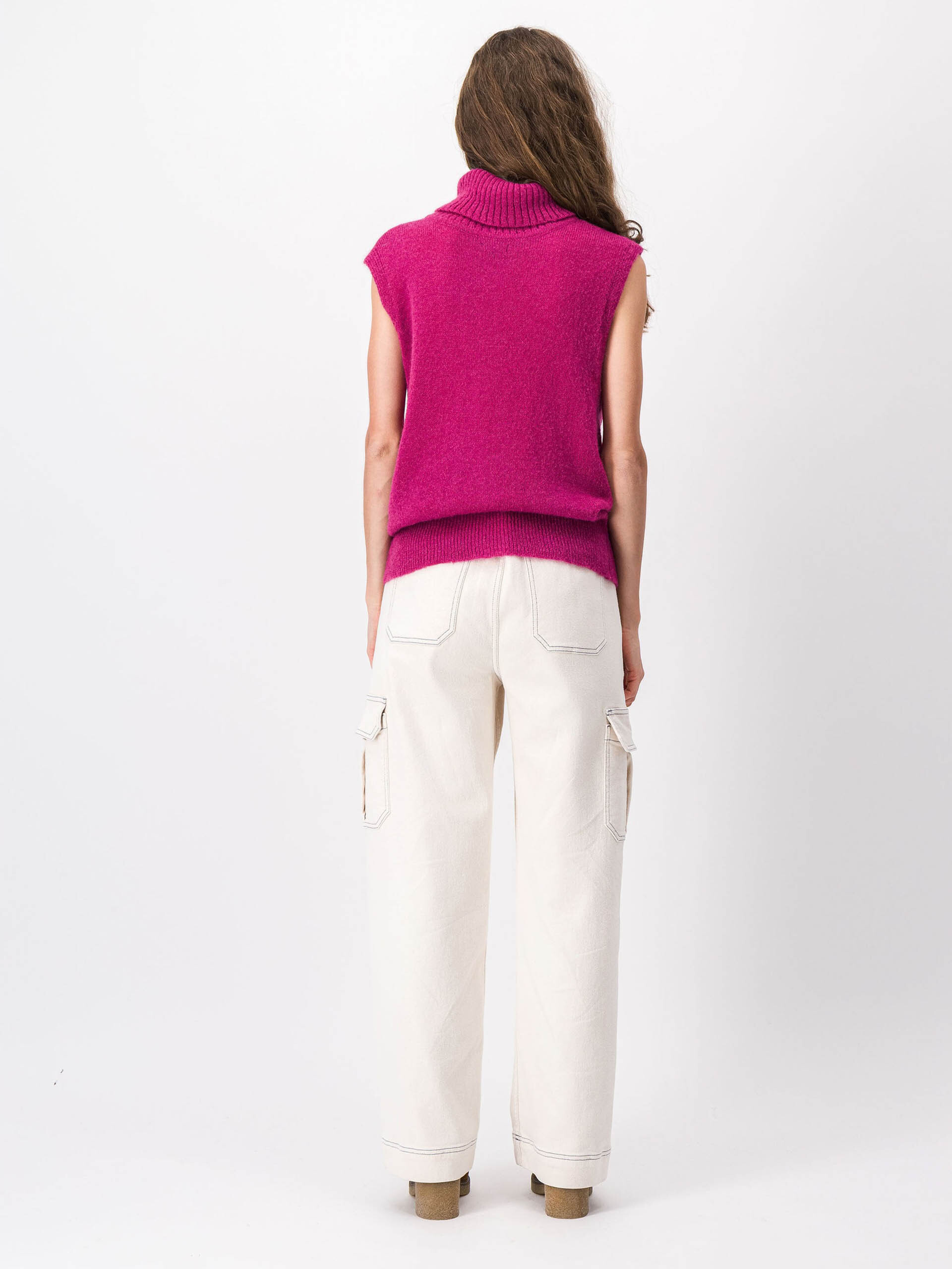 PULL MAYA  Framboise , Pr&ecirc;t-&agrave;-porter Bensimon