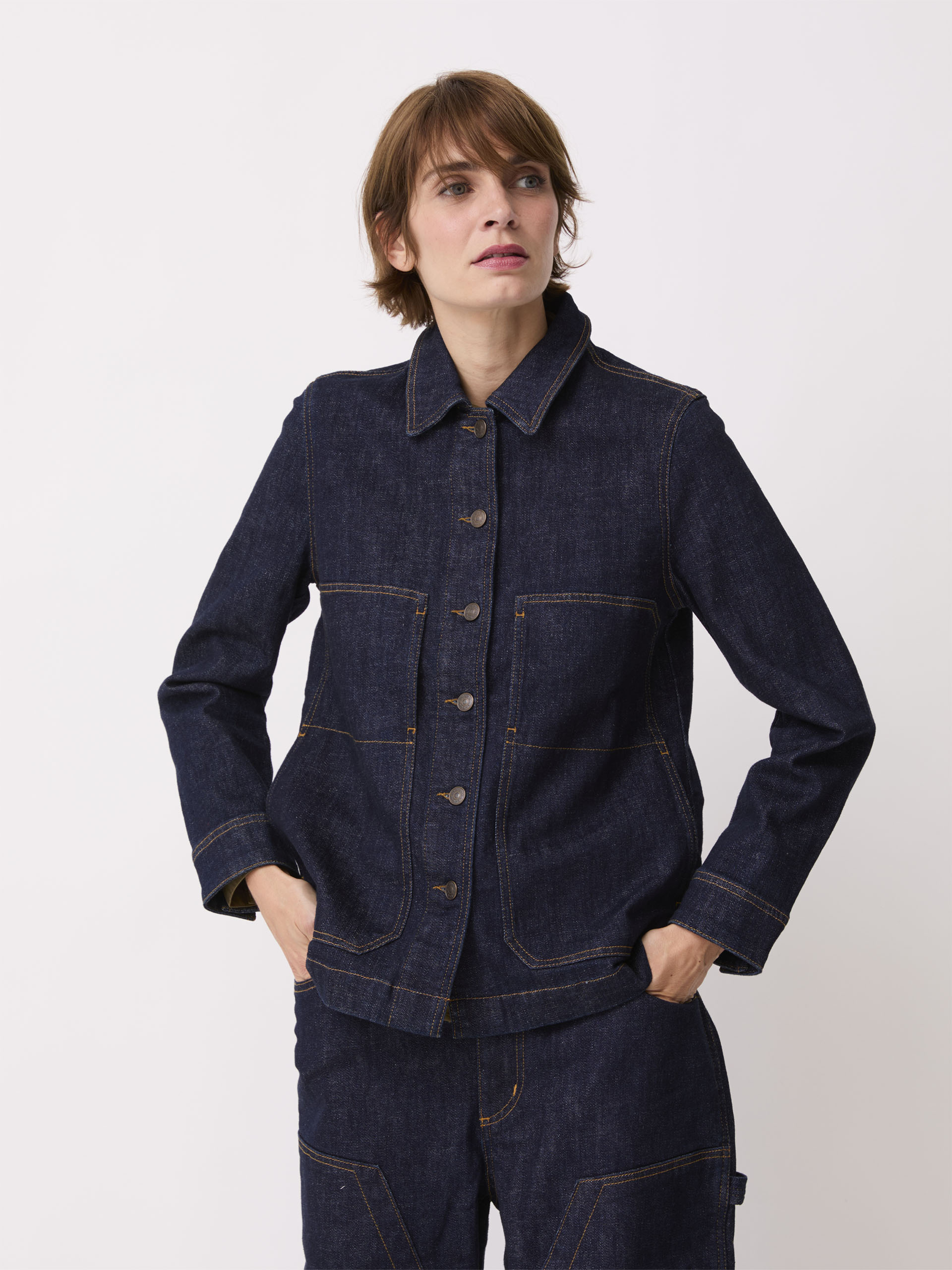 VESTE FABRINE  Jean , Pr&ecirc;t-&agrave;-porter Bensimon