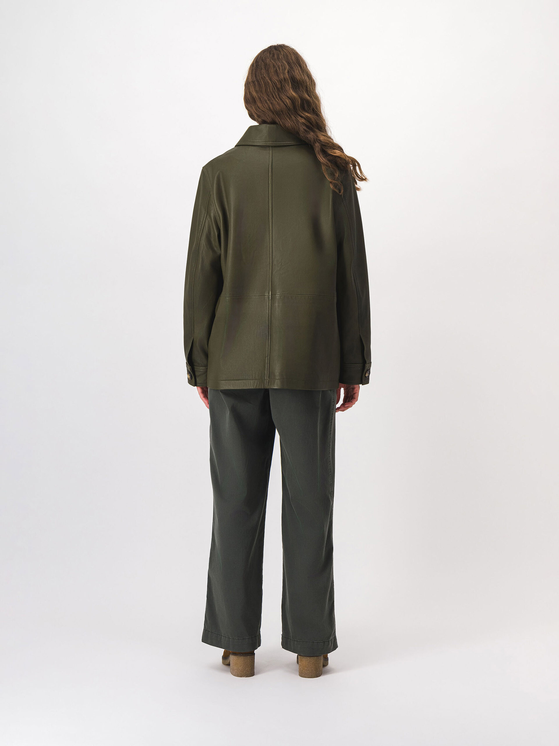 VESTE HADRIELA  Militaire , Pr&ecirc;t-&agrave;-porter Bensimon