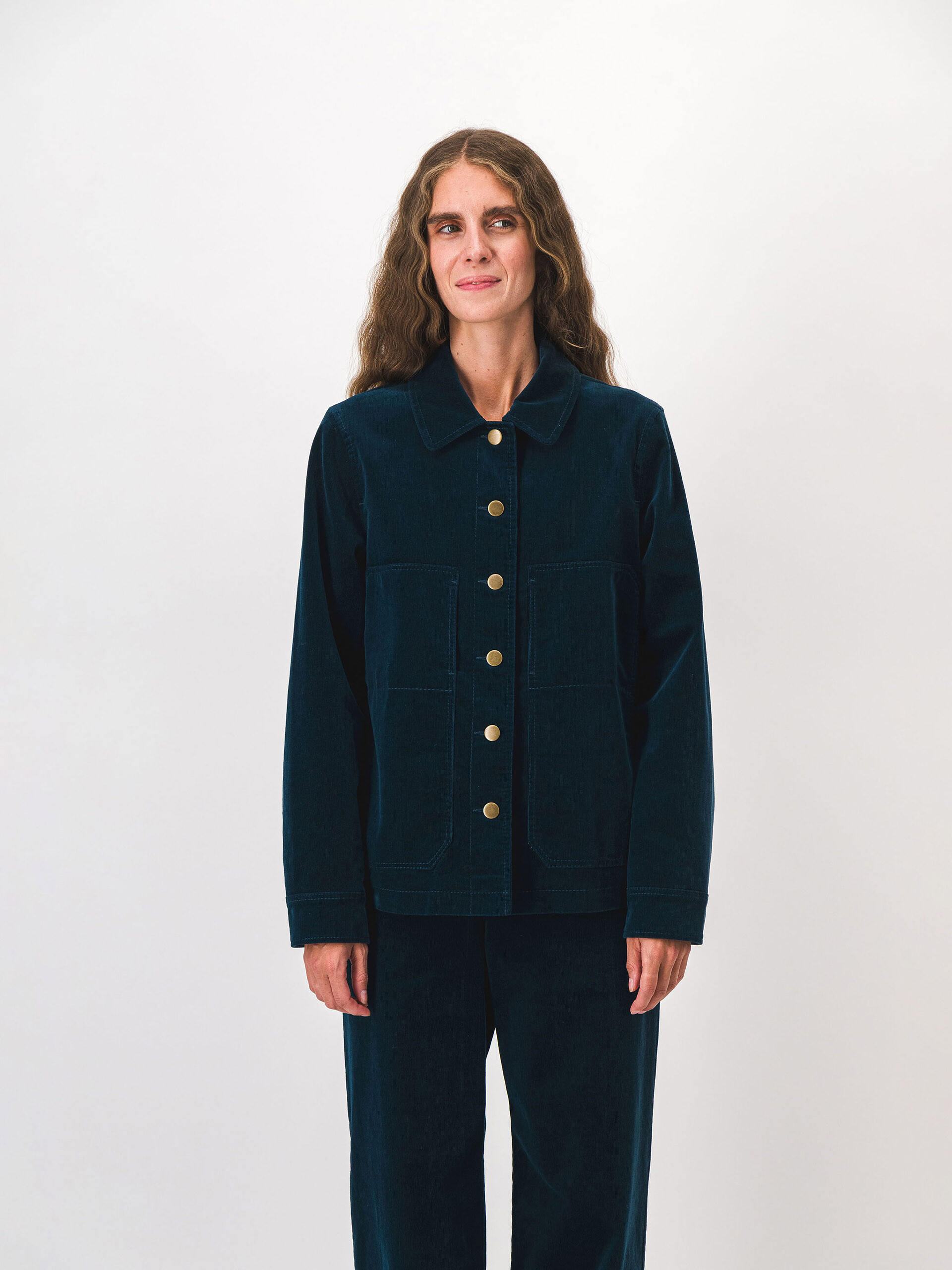 VESTE KEZIAH  Bleu petrole , Pr&ecirc;t-&agrave;-porter Bensimon
