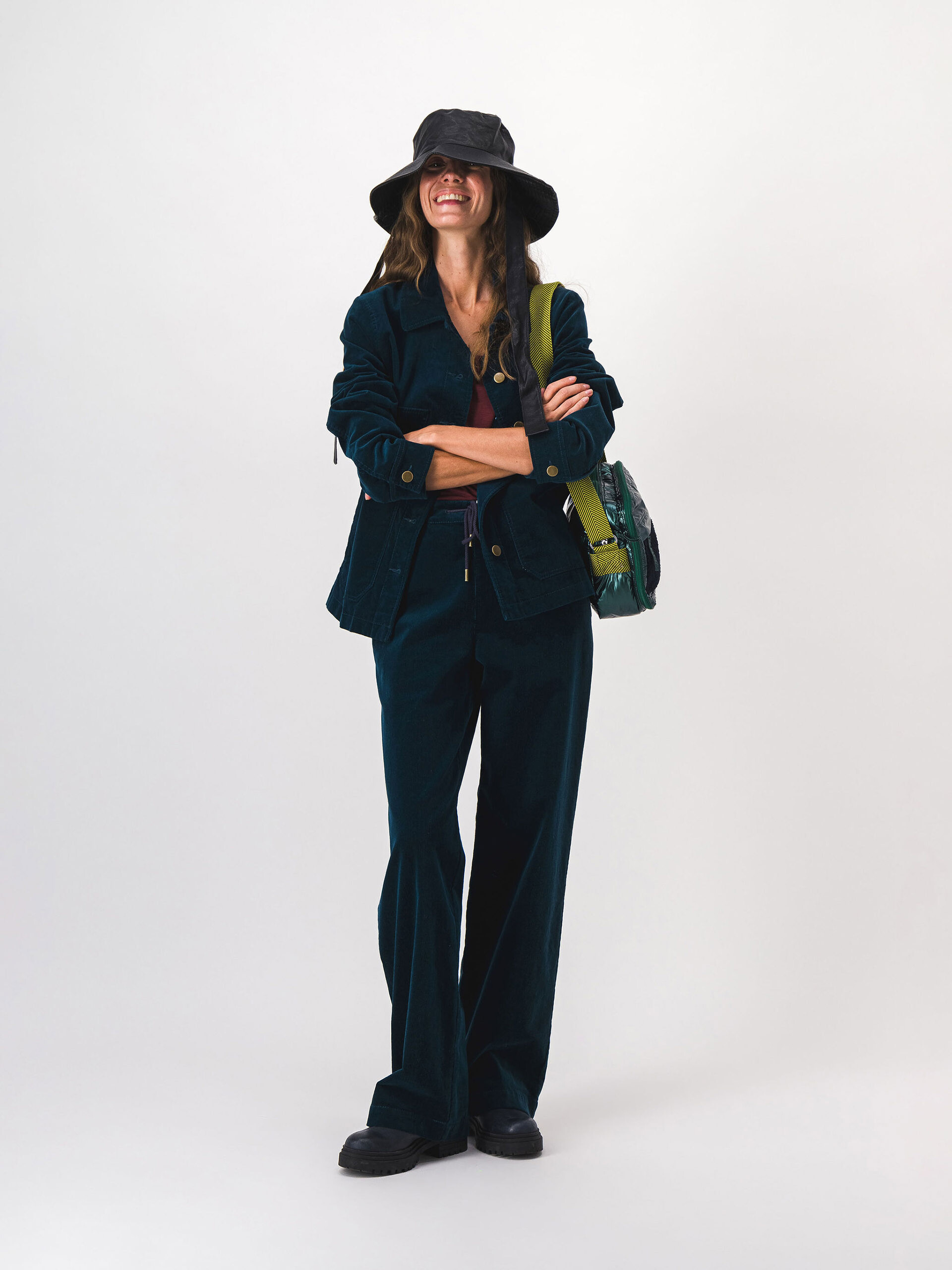 VESTE KEZIAH  Bleu petrole , Pr&ecirc;t-&agrave;-porter Bensimon