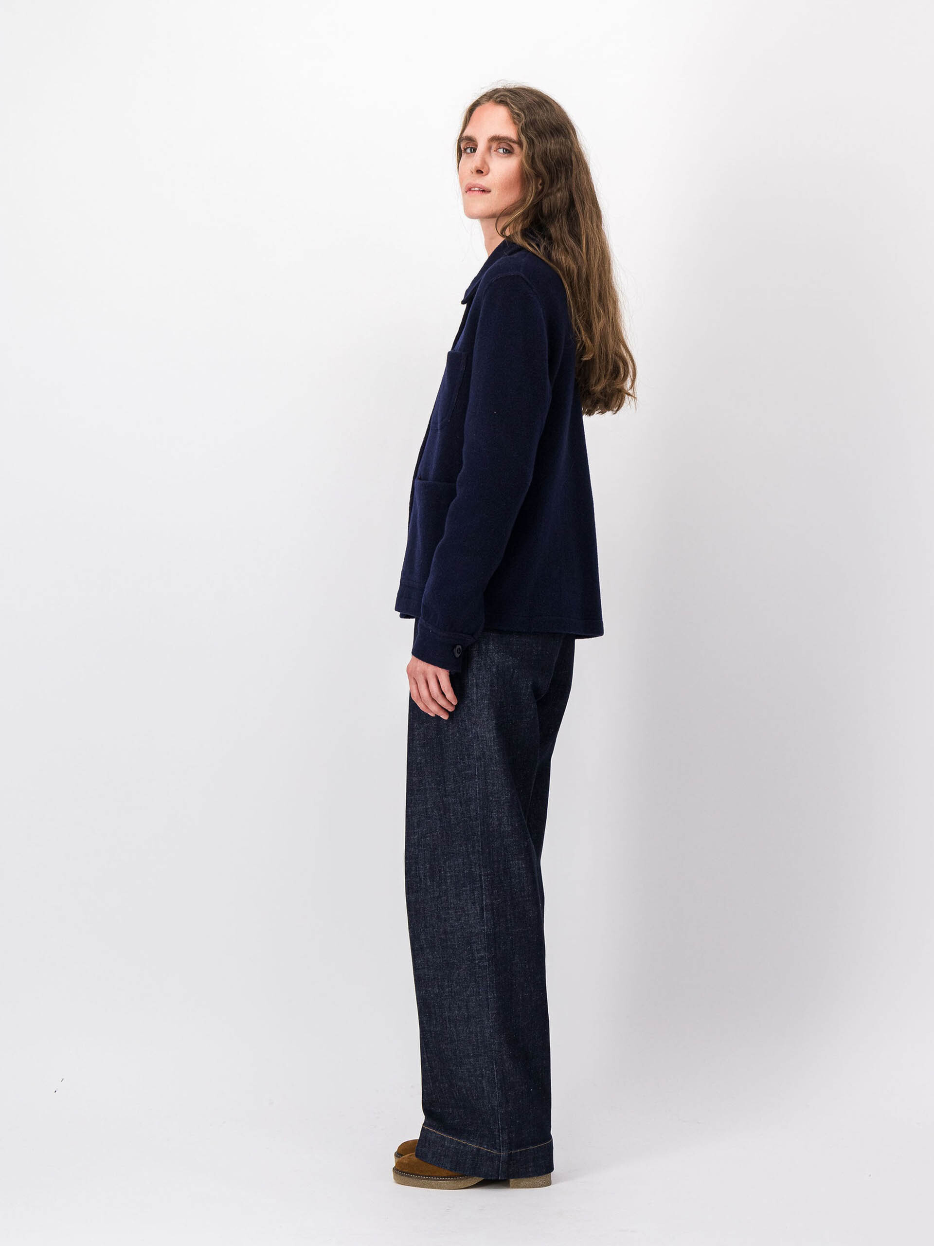 VESTE GOLTA  Bleu nuit , Pr&ecirc;t-&agrave;-porter Bensimon