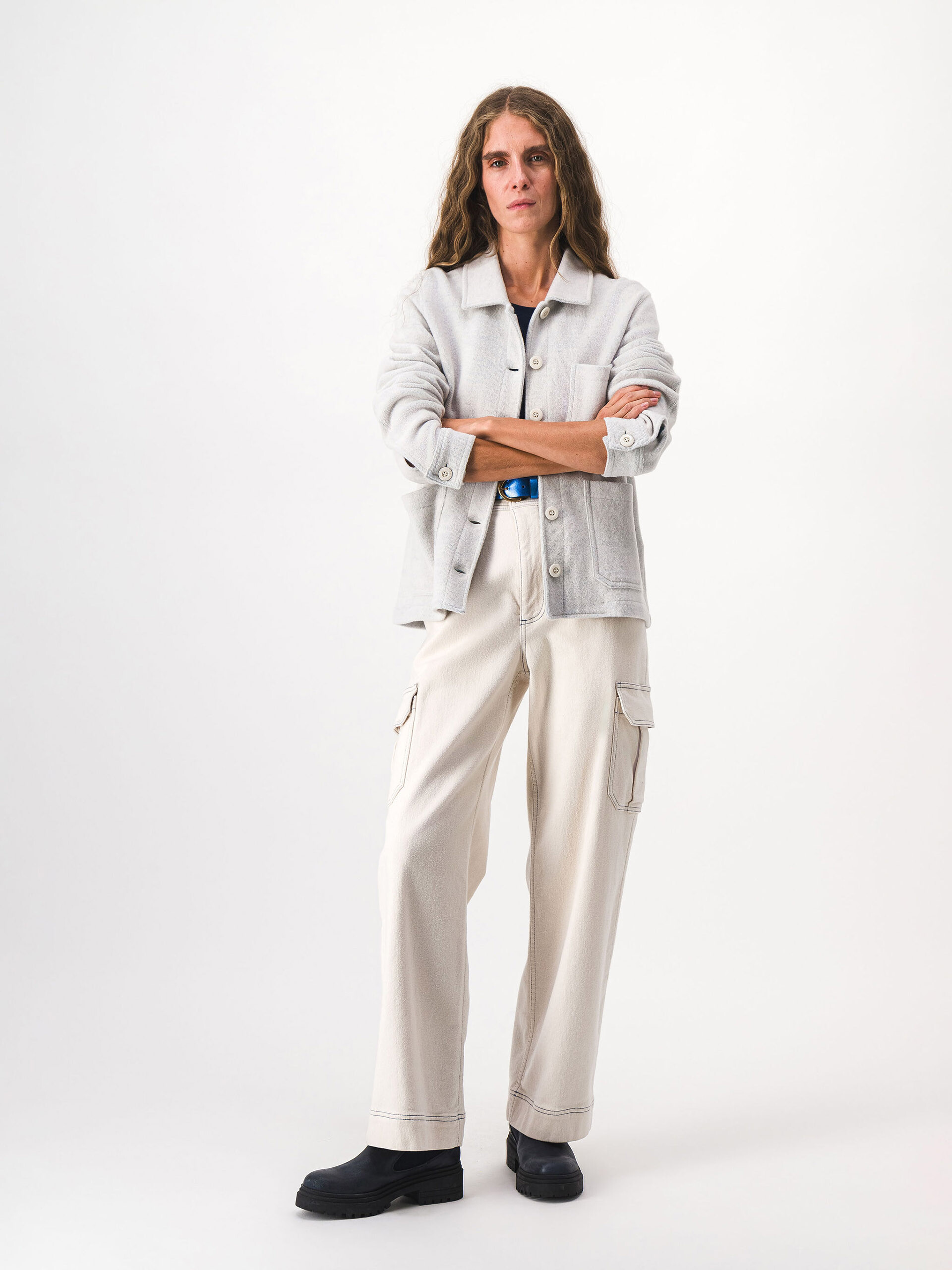 VESTE GOLTA  Ecru , Pr&ecirc;t-&agrave;-porter Bensimon