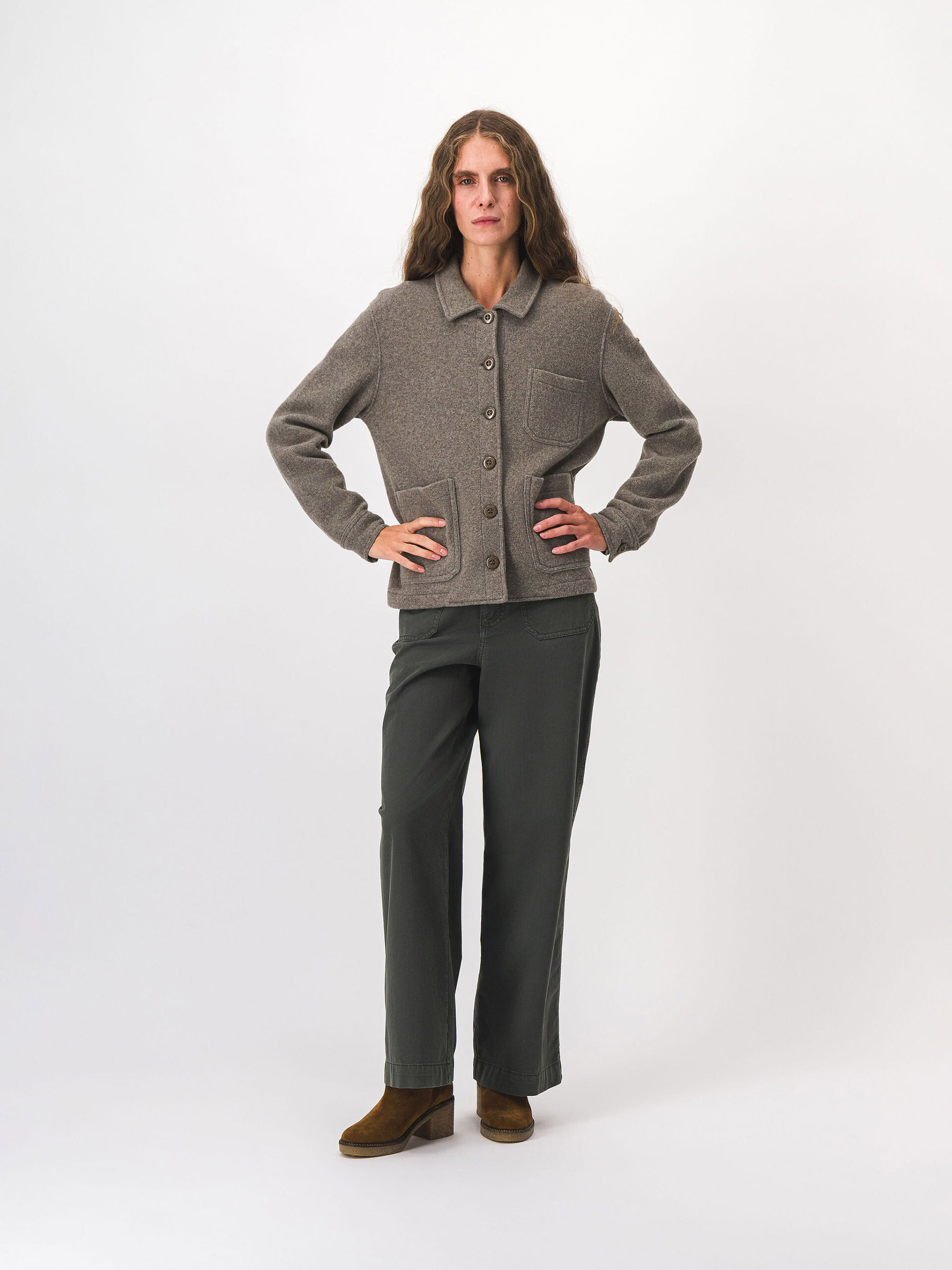 VESTE GOLTA  Taupe , Pr&ecirc;t-&agrave;-porter Bensimon
