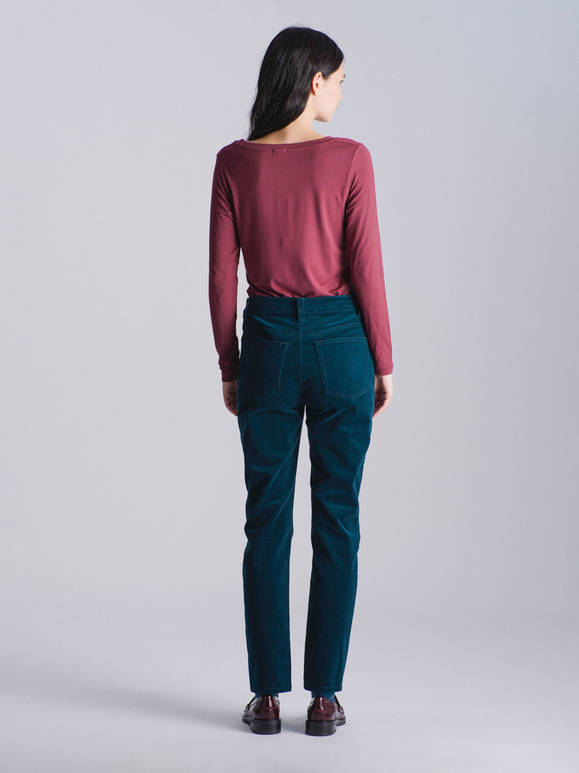 PANTALON FILIBERT  Bleu petrole , Pr&ecirc;t-&agrave;-porter Bensimon
