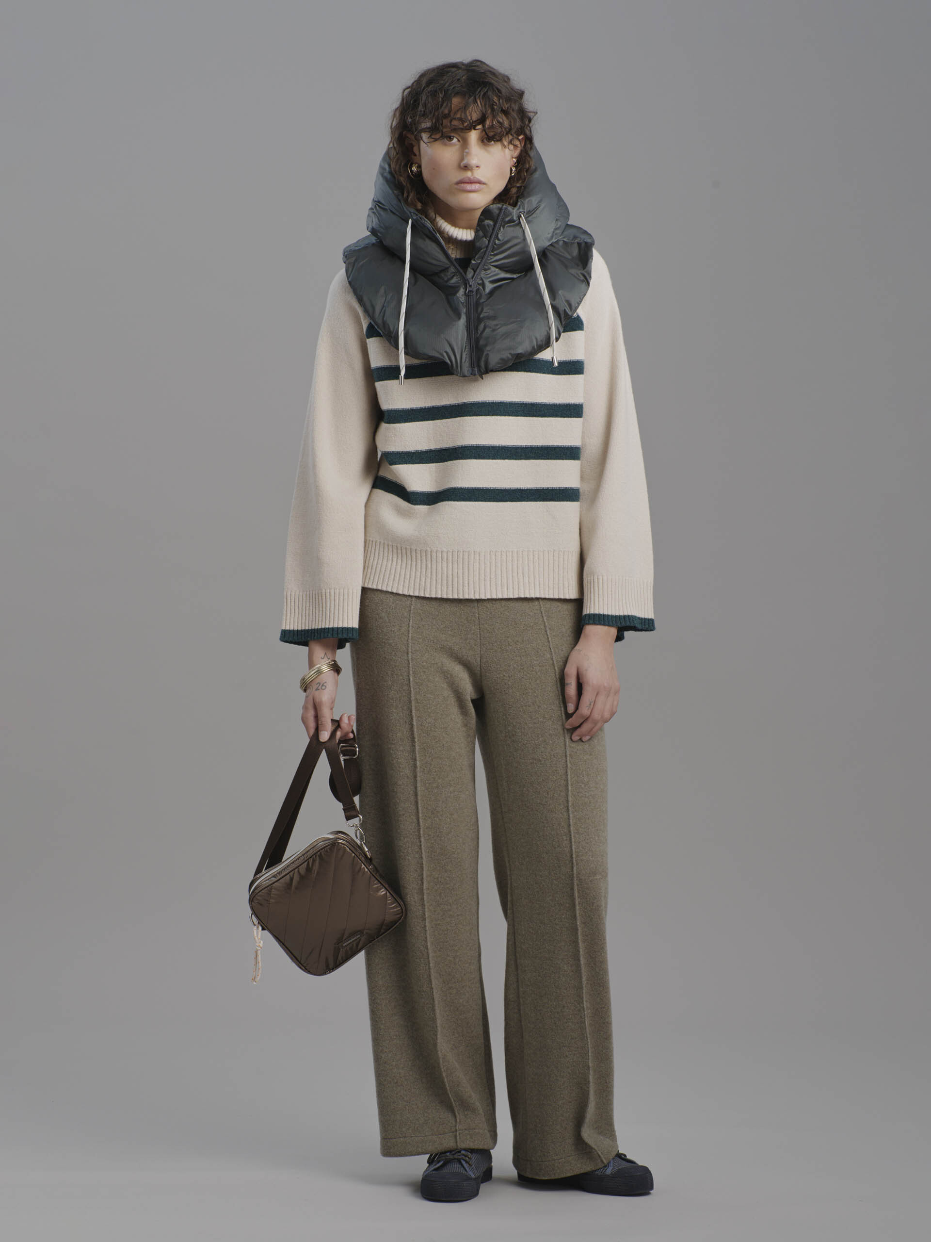PANTALON HEIKO  Taupe , Pr&ecirc;t-&agrave;-porter Bensimon