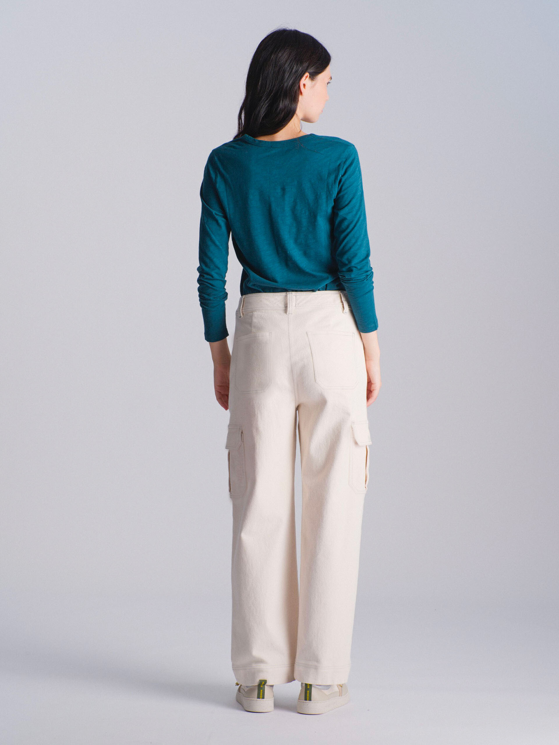 PANTALON ESTELLA  Ecru , Pr&ecirc;t-&agrave;-porter Bensimon