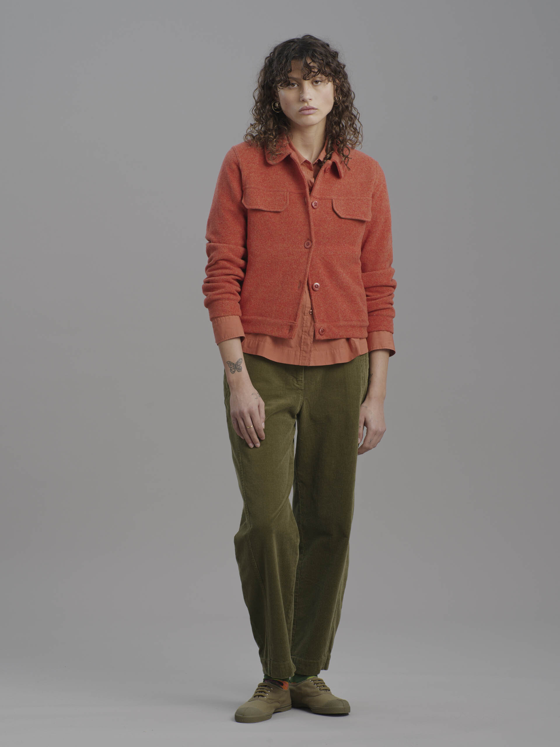 PANTALON MARC  Militaire , Pr&ecirc;t-&agrave;-porter Bensimon