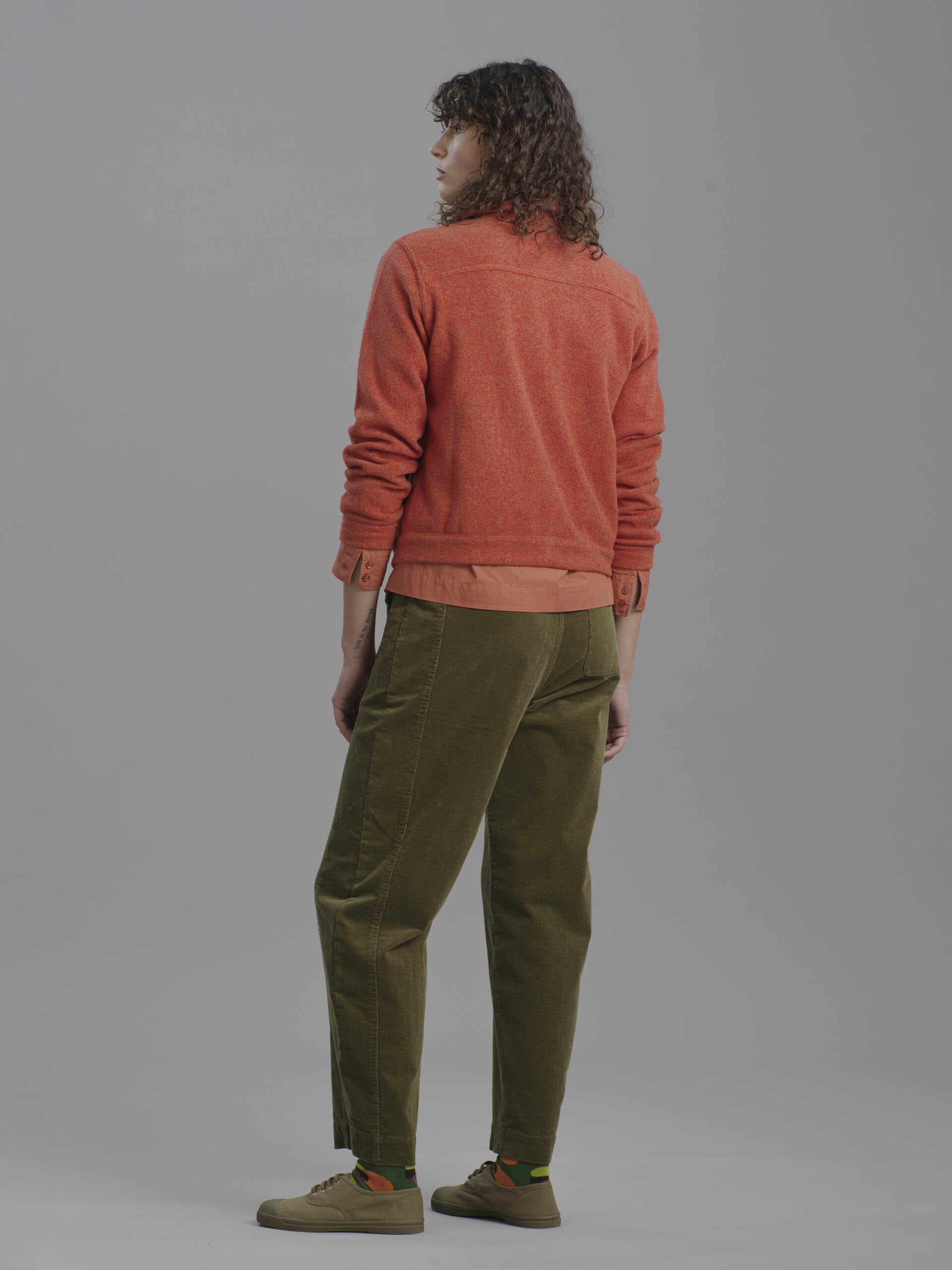 PANTALON MARC  Militaire , Pr&ecirc;t-&agrave;-porter Bensimon