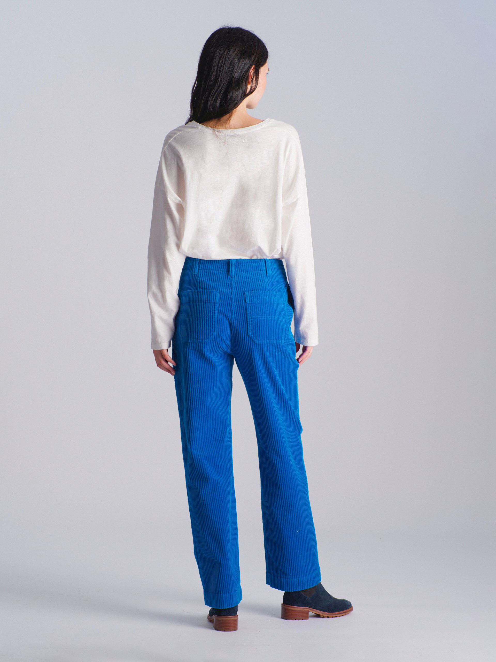 PANTALON HUGUES  Mer turque , Pr&ecirc;t-&agrave;-porter Bensimon