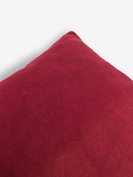 COUSSIN UNI COTON FLAMME PRUNE 45x45  Prune , Maison Bensimon