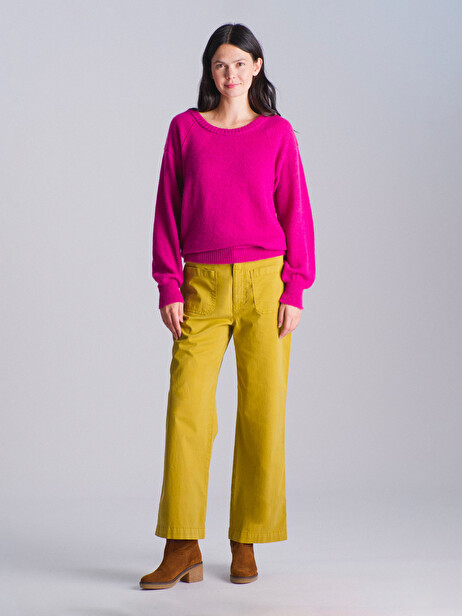 PULL MOBBY  Framboise , Prêt-à-porter Bensimon
