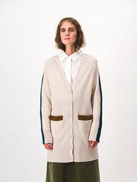 GILET MARIO  Ecru , Prêt-à-porter Bensimon