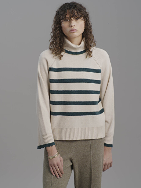PULL MAGGY  Ecru , Prêt-à-porter Bensimon