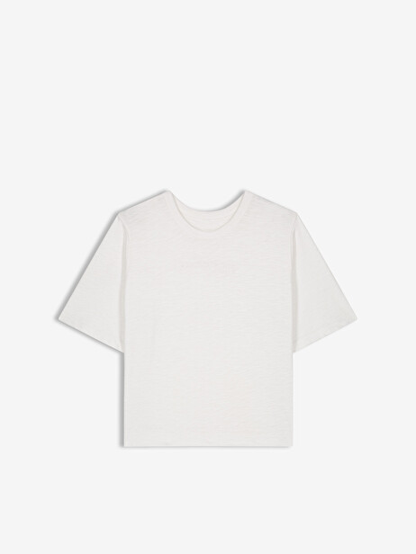 TEE SHIRT MAX  Ecru , Prêt-à-porter Bensimon