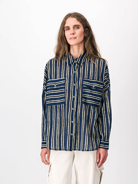CHEMISE JANICE  Rayures , Prêt-à-porter Bensimon