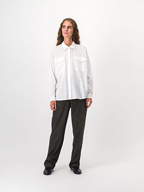 CHEMISE JANICE  Ivoire , Prêt-à-porter Bensimon
