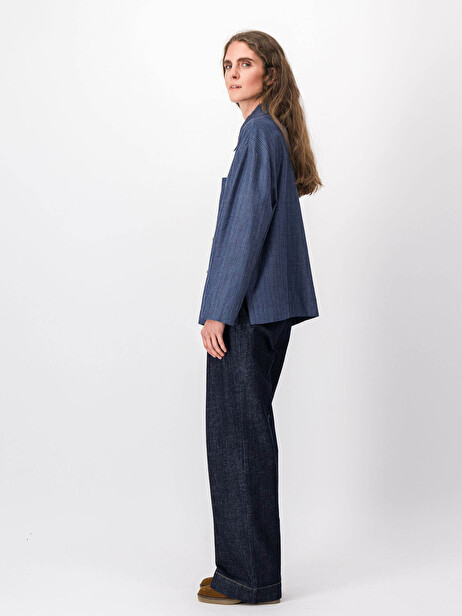 CHEMISE MARILOU  Indigo , Prêt-à-porter Bensimon