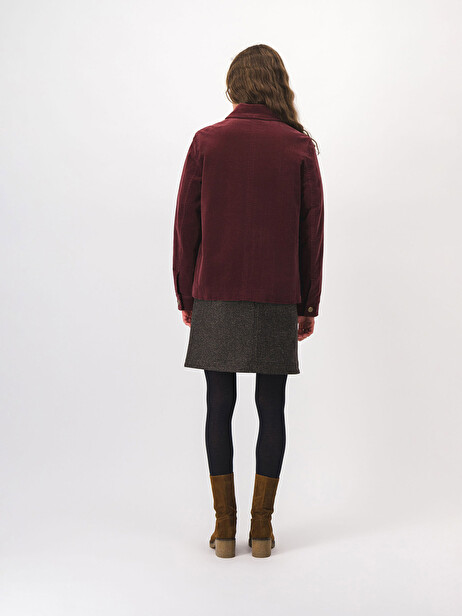VESTE KEZIAH  Aubergine , Prêt-à-porter Bensimon
