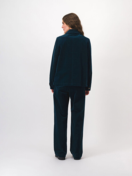 VESTE KEZIAH  Bleu petrole , Prêt-à-porter Bensimon