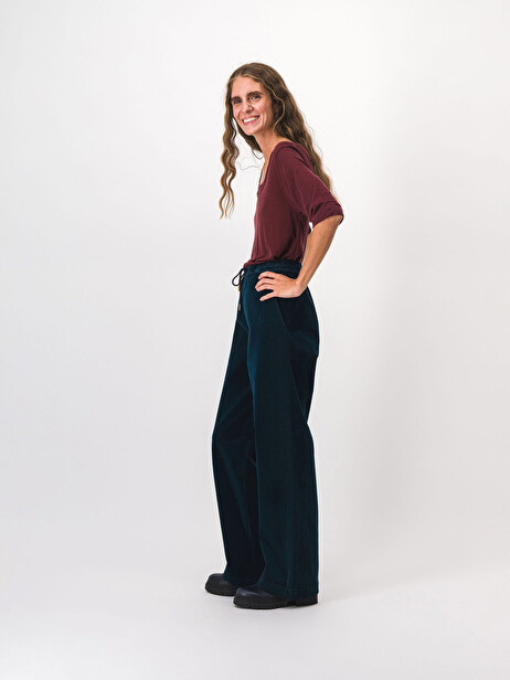 PANTALON KYBELE  Bleu petrole , Nouveaut&eacute;s Bensimon