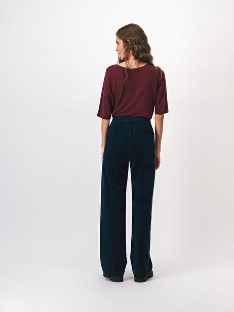 PANTALON KYBELE  Bleu petrole , Nouveautés Bensimon