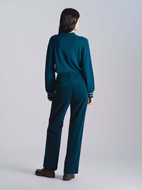 PANTALON BLULON  Bleu petrole , Prêt-à-porter Bensimon