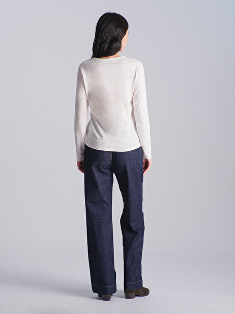 TEE SHIRT ALEXANDRA  Ecru , Prêt-à-porter Bensimon