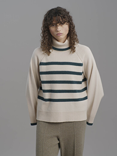 PULL MAGGY  Ecru , Prêt-à-porter Bensimon