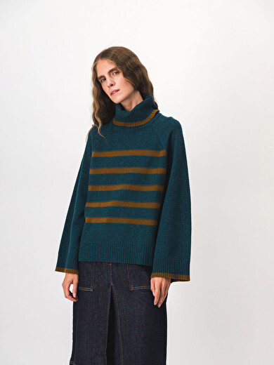 PULL MAGGY  Vert sapin , Prêt-à-porter Bensimon
