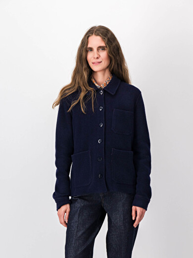 VESTE GOLTA  Bleu nuit , Prêt-à-porter Bensimon