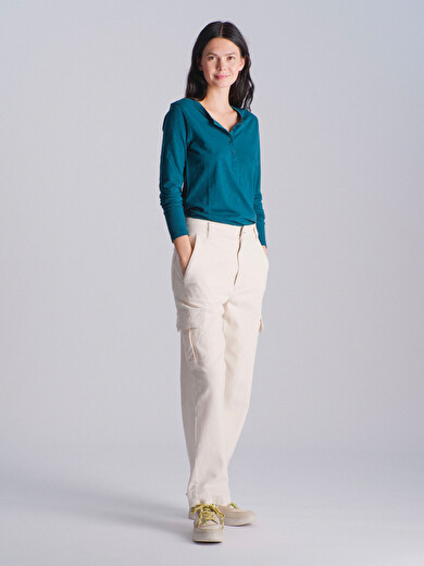 PANTALON ESTELLA  Ecru , Prêt-à-porter Bensimon