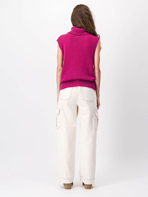 PULL MAYA  Framboise , Pr&ecirc;t-&agrave;-porter Bensimon