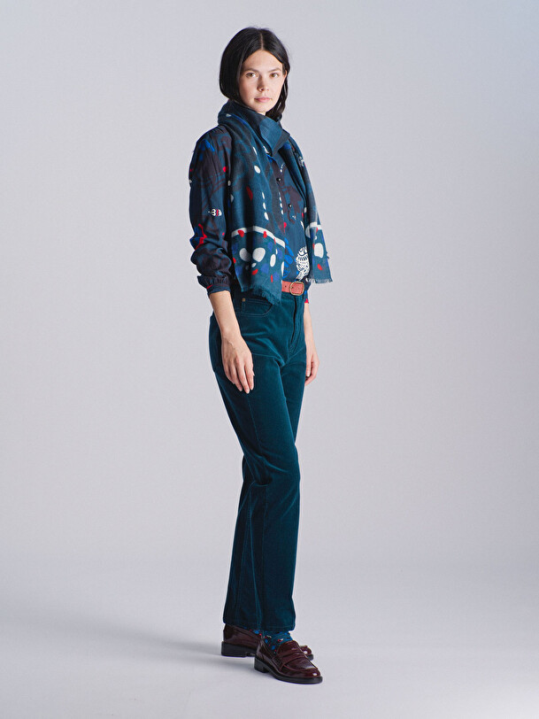ETOLE  Imprime bleu , Pr&ecirc;t-&agrave;-porter Bensimon