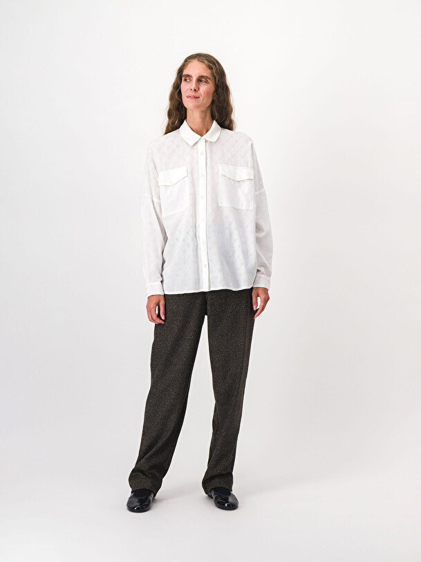 CHEMISE JANICE  Ivoire , Pr&ecirc;t-&agrave;-porter Bensimon