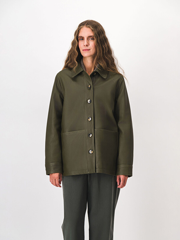 VESTE HADRIELA  Militaire , Pr&ecirc;t-&agrave;-porter Bensimon