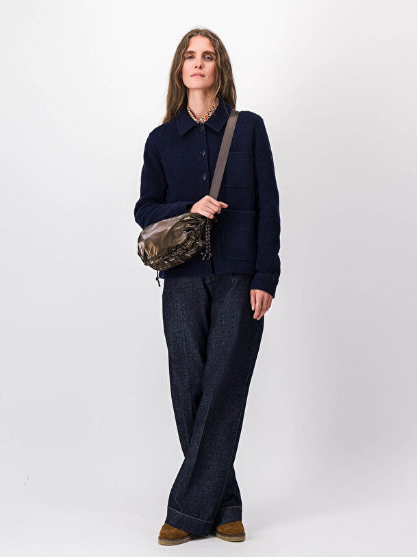 VESTE GOLTA  Bleu nuit , Pr&ecirc;t-&agrave;-porter Bensimon
