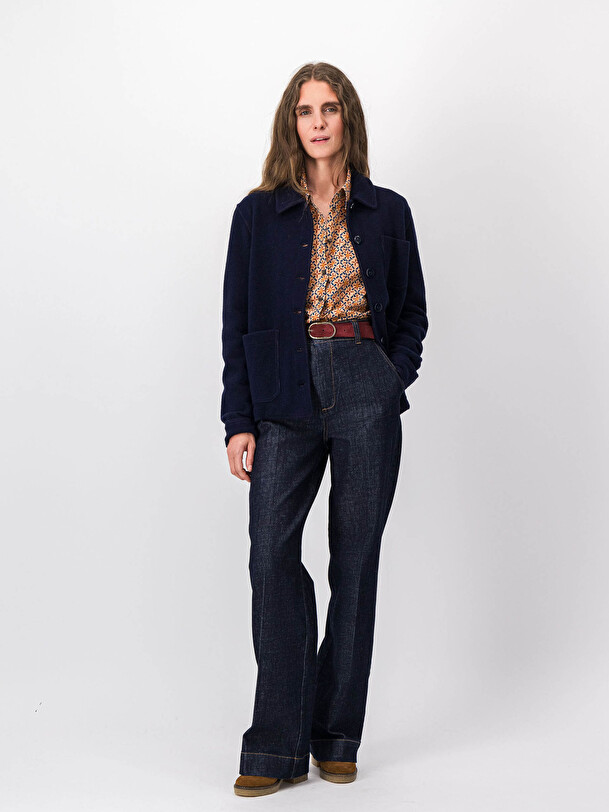 VESTE GOLTA  Bleu nuit , Pr&ecirc;t-&agrave;-porter Bensimon