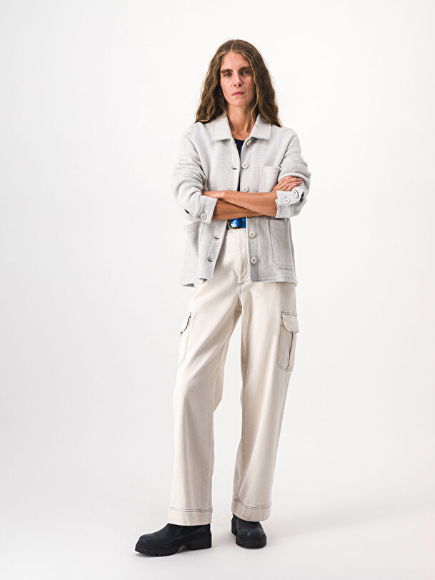 VESTE GOLTA  Ecru , Pr&ecirc;t-&agrave;-porter Bensimon