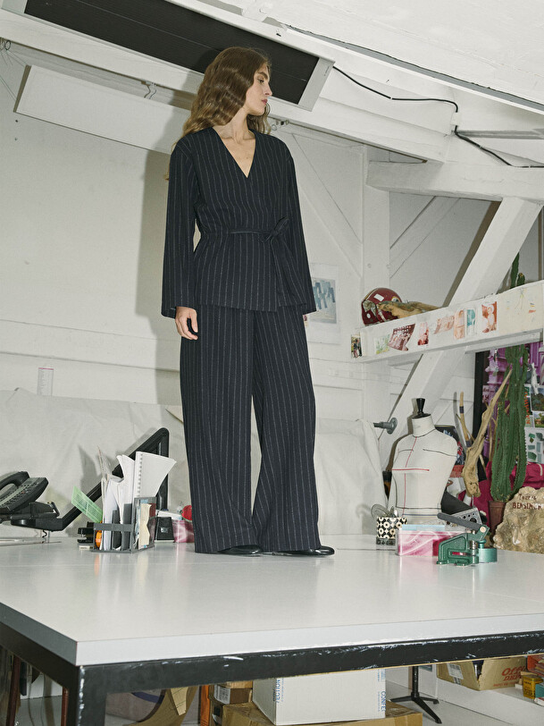 PANTALON ICARE  Rayures , Pr&ecirc;t-&agrave;-porter Bensimon