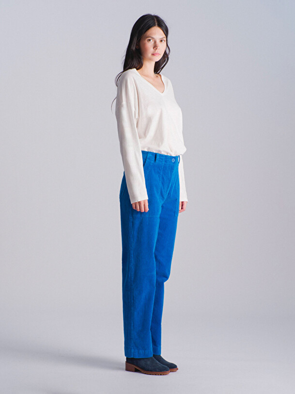 PANTALON HUGUES  Mer turque , Pr&ecirc;t-&agrave;-porter Bensimon
