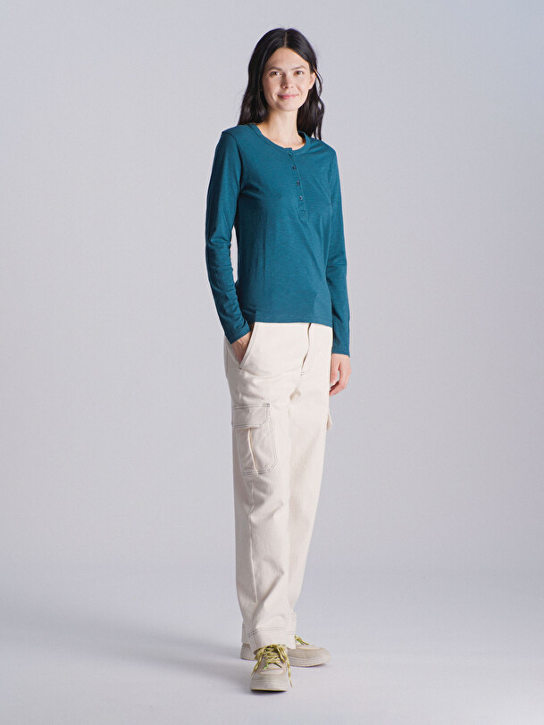 TEE SHIRT ALEXANDRA  Bleu petrole , Pr&ecirc;t-&agrave;-porter Bensimon