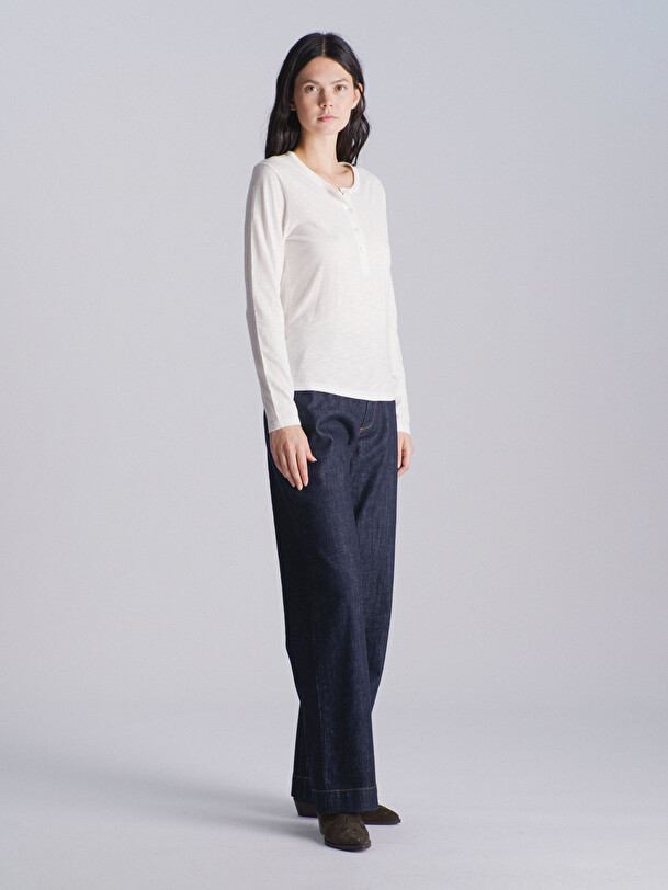 TEE SHIRT ALEXANDRA  Ecru , Pr&ecirc;t-&agrave;-porter Bensimon