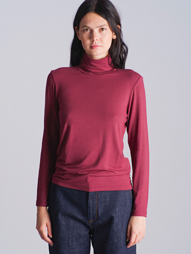 TEE SHIRT ELWIRE  Aubergine , Pr&ecirc;t-&agrave;-porter Bensimon